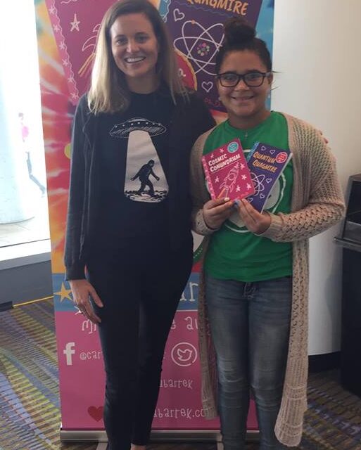 Author Cara Bartek at Teen Bookfest by the Bay